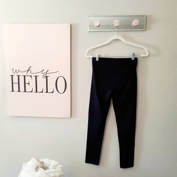 NWOT Joe Fresh black ankle cut cropped slim fit leggings, XS or S - Picture 14 of 16